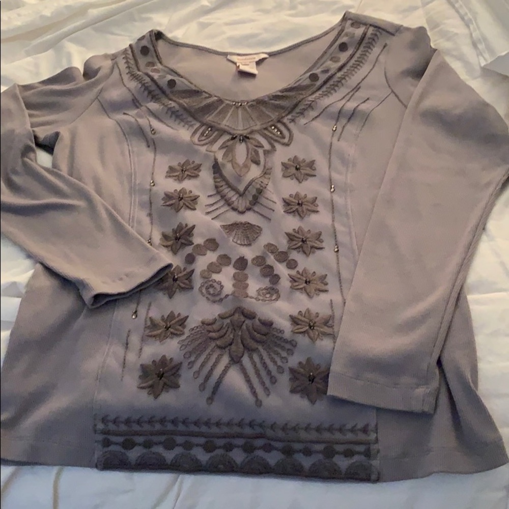 Women’s large Sundance Gray Sweater